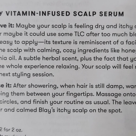MUDMASKY Vitamin-Infused Scalp Serum New & Sealed. - Picture 3 of 3